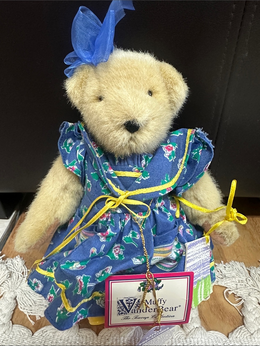 NWT Muffy VanderBear Plush Teddy The Tea Cup Collection